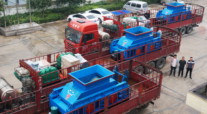 粗料石對輥破碎機 粗料石對輥破碎機